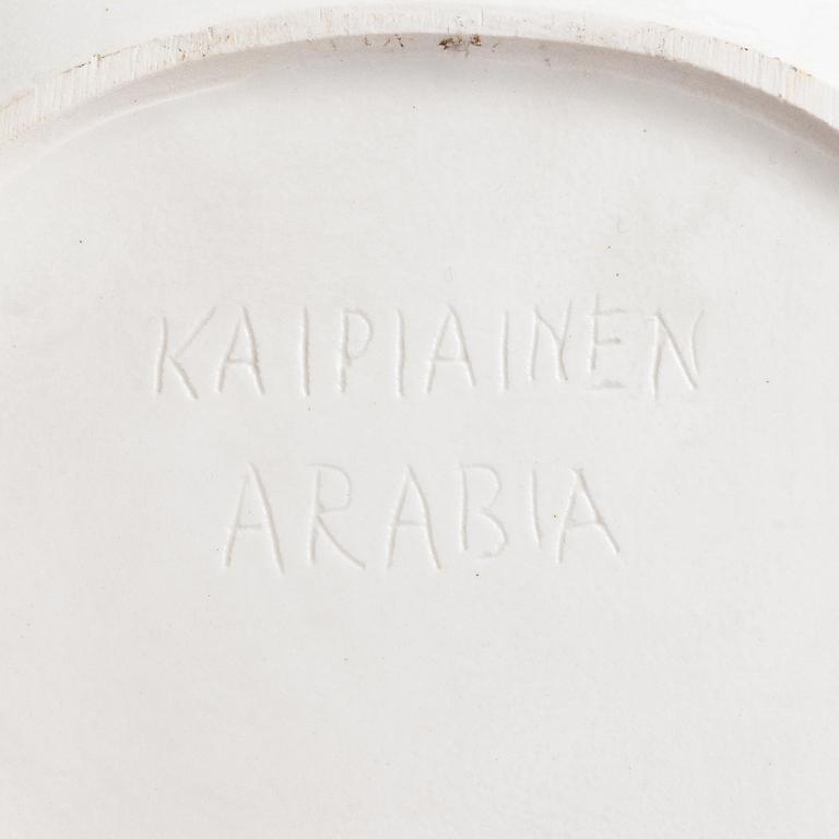 Birger Kaipiainen, dekorationsfat, signerad Kaipiainen Arabia.