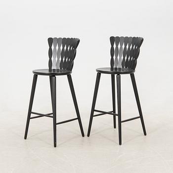 Lisa Hilland, Barstools a pair "Spira" for Mylhta 2000s.