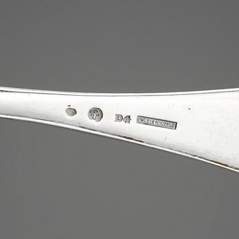 RAGUSKED, silver, Carlsson, med otydlig stadsstämpel, 1834. Vikt ca 120 g.