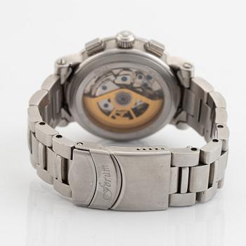 Uhren Forum, Calendrier, chronograph, wristwatch, 41 mm.