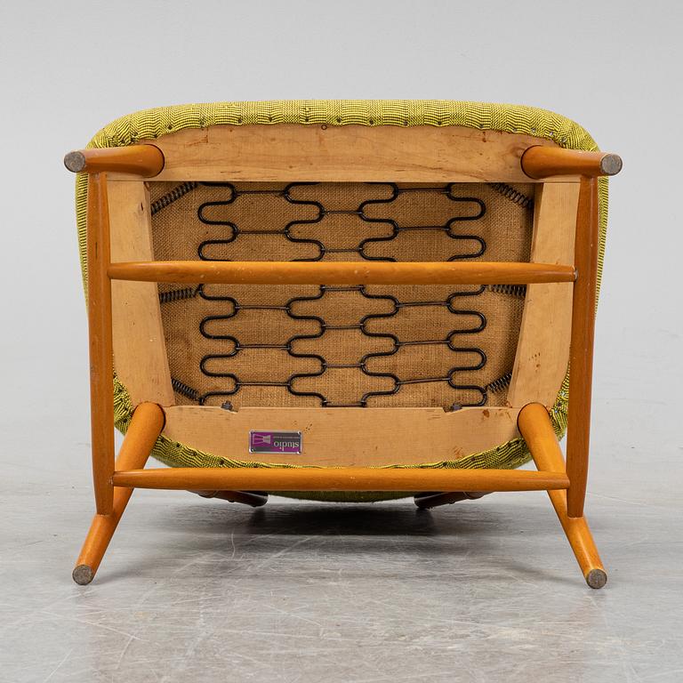 A TeVe easy chair by Alf Svensson, Studio Ljungs Industrier, 1950's.