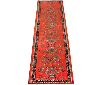 Gallerimatta, Sarouk, ca 632 x 90 cm.