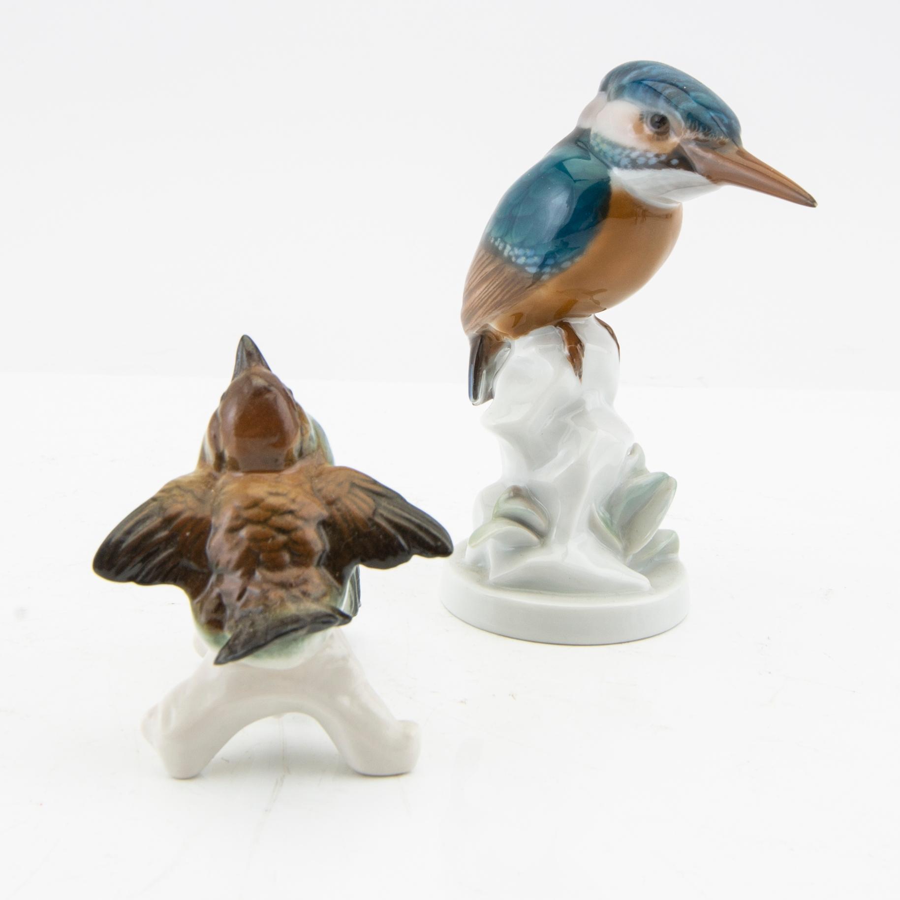 Figurines 5 pcs Rosenthal/Rudolstadt Germany mid-20th century porcelain.