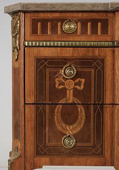 BYRÅ, gustaviansk stil, 1800-talets slut.