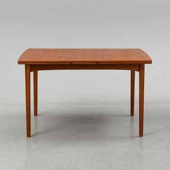 A second half of the 20th century teak dining table.