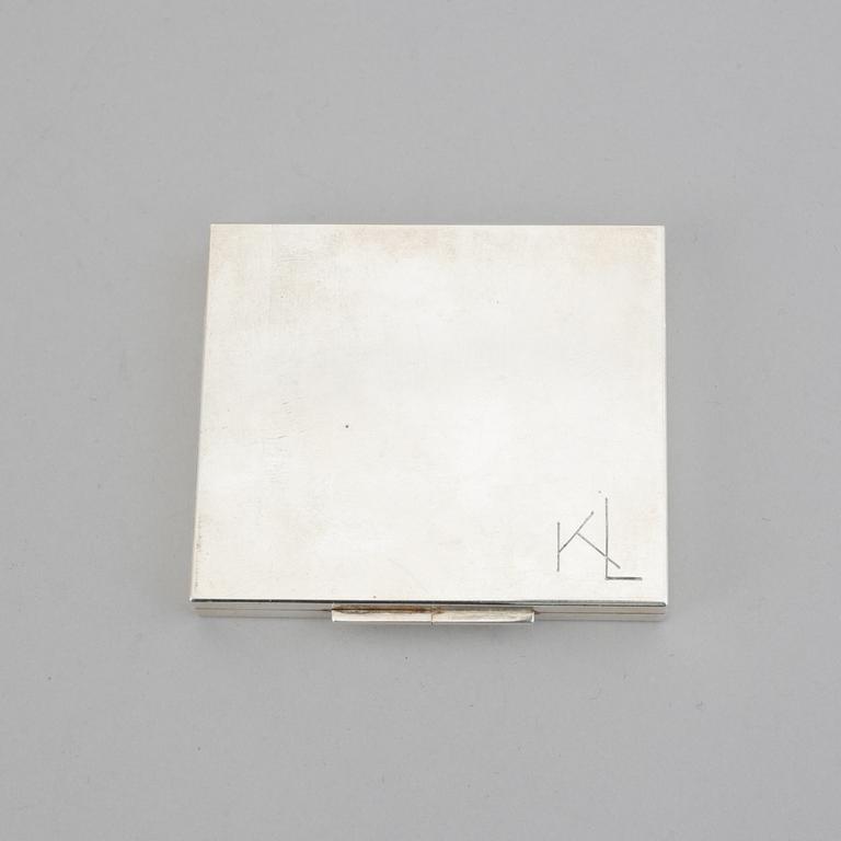 Wiven Nilsson, a sterling silver case, Lund 1960.