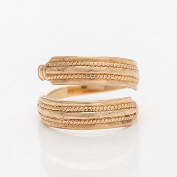 Kalevala Koru, sormus, "Uskelan sormus", 14K kultaa, 1998.