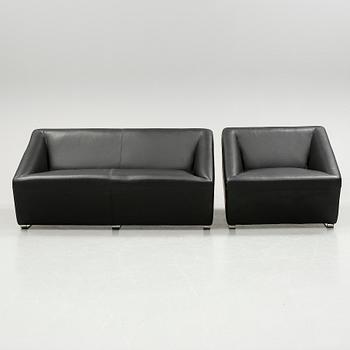SOFFA OCH FÅTÖLJ, Italien, 2000-tal.