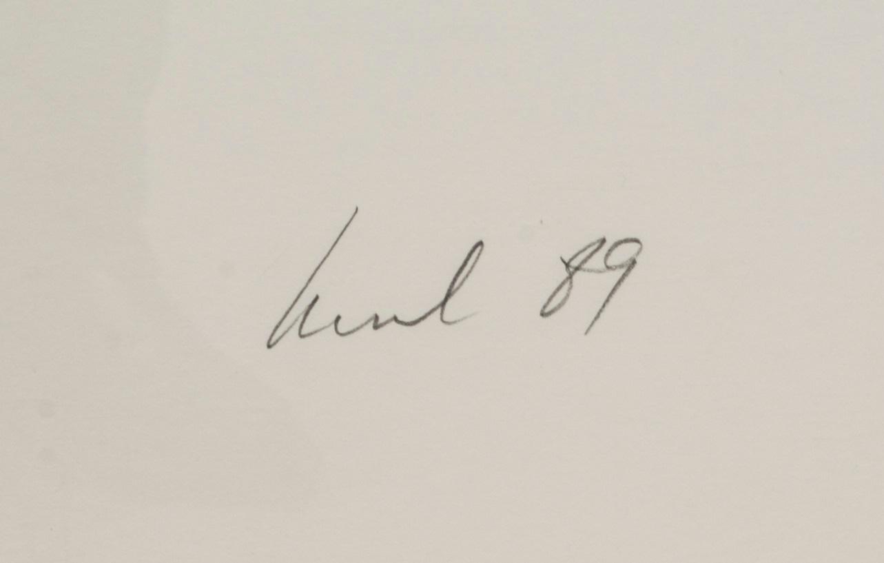 RAUL MEEL, färgserigrafi, signerad -89 och numrerad 10/50.