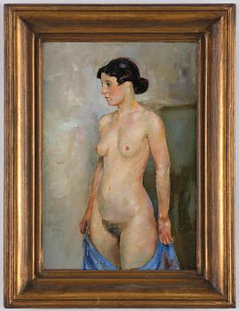 John Broberg, Model in the artists studio.