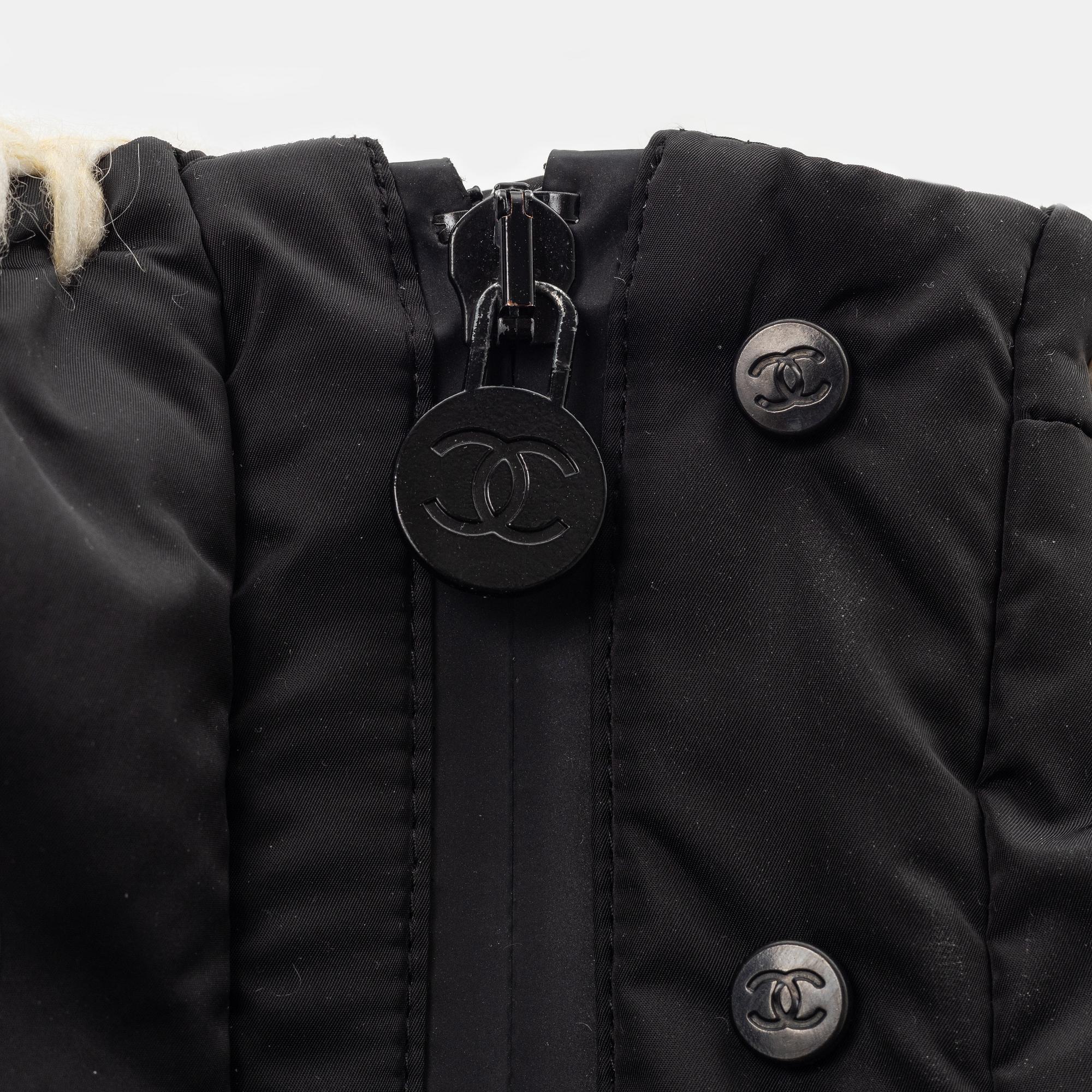 Chanel, dunjacka, fransk storlek 38.