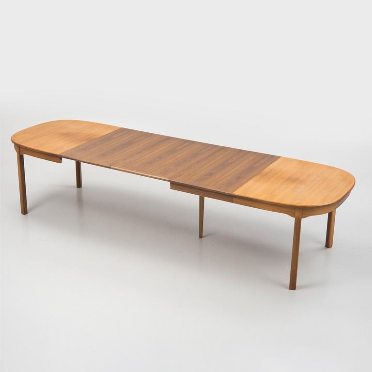 Carl Malmsten, dining table, "Ambassador", second half of the 20th century.