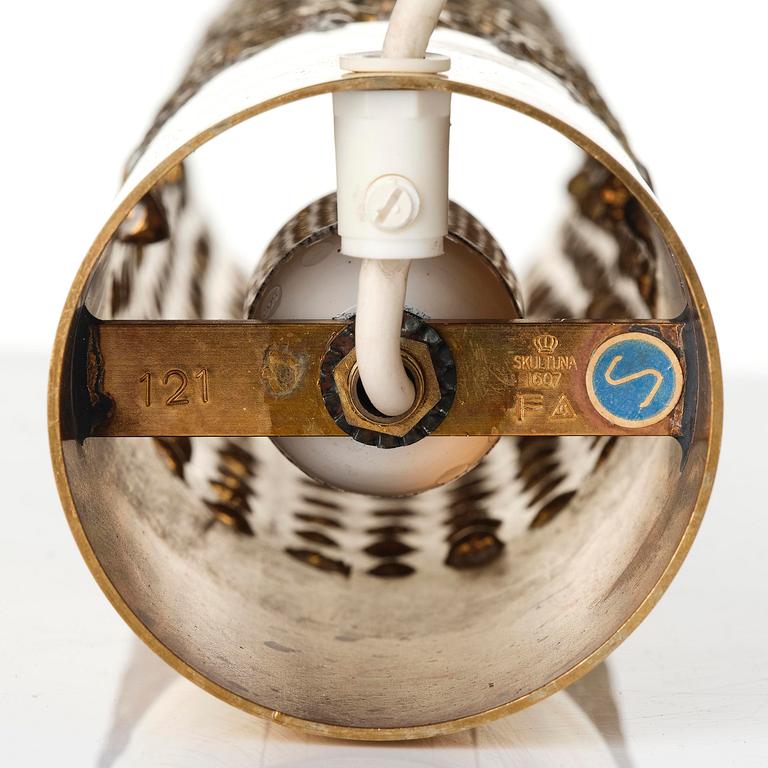 Pierre Forssell, bordslampa, Mässingstudion, Skultuna, 1986.