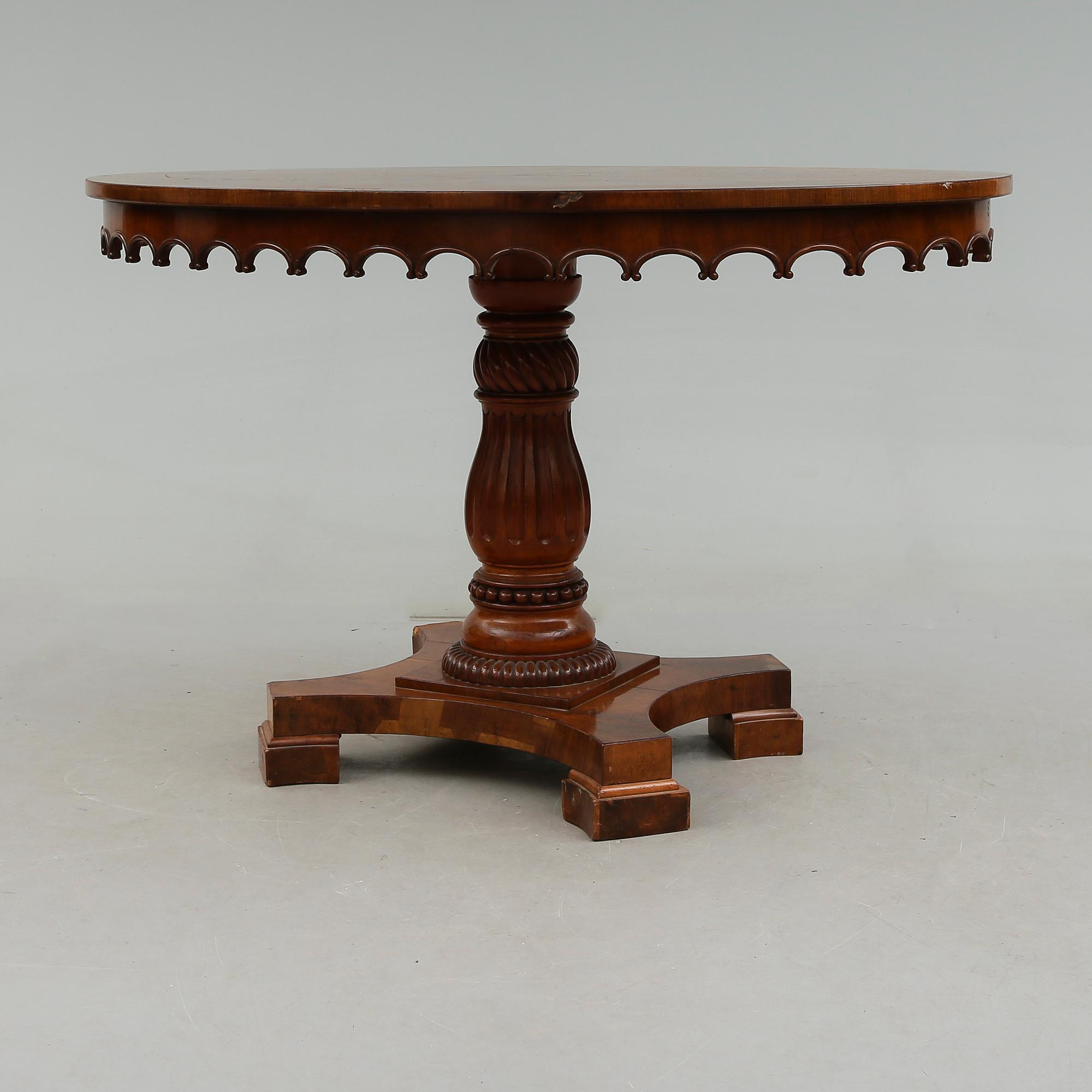 BORD, 1800-talets mitt.