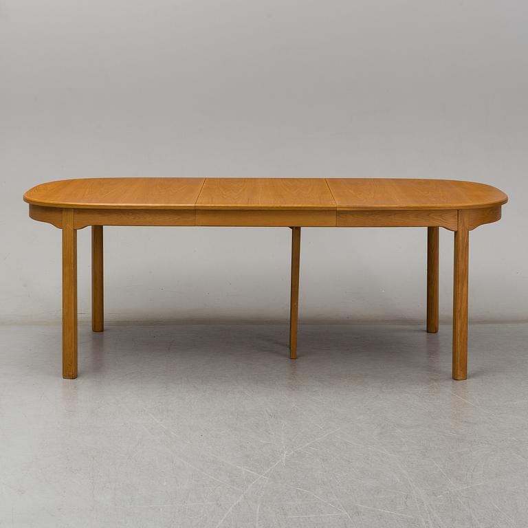 CARL MALMSTEN, matsalsgrupp 7 delar, "Ambassadör", Åfors Möbelfabrik.