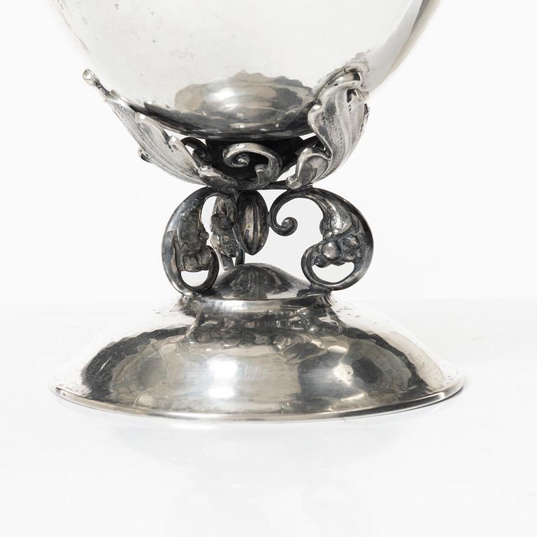 A Swedish silver bowl, mark of K Anderson, Stockholm 1930s.