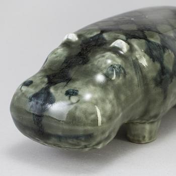 A figurine by Lisa Larson for Gustavsberg, produced from 1958 thru 1967.