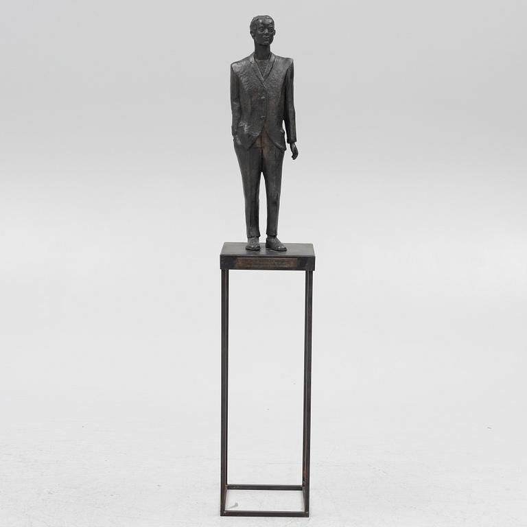 Jonas Högström, 'Tur att ni kon så att jag slapp stå här ensam i min fula kostym'.