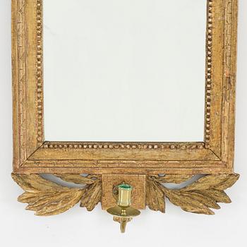 SPEGELLAMPETT, sengustaviansk, omkring år 1800.