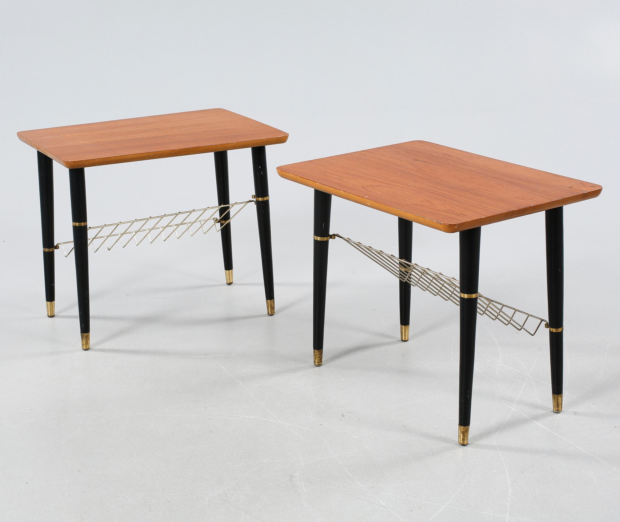 Two 1950/60s tables.