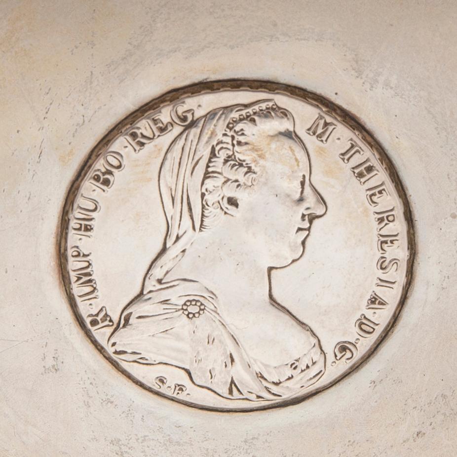 W.A. Bolin, skål silver Stockholm 1948.