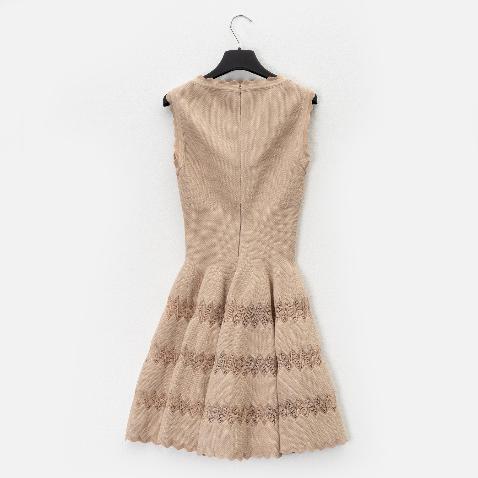 Alaïa, a viscose/silk dress, size 36.