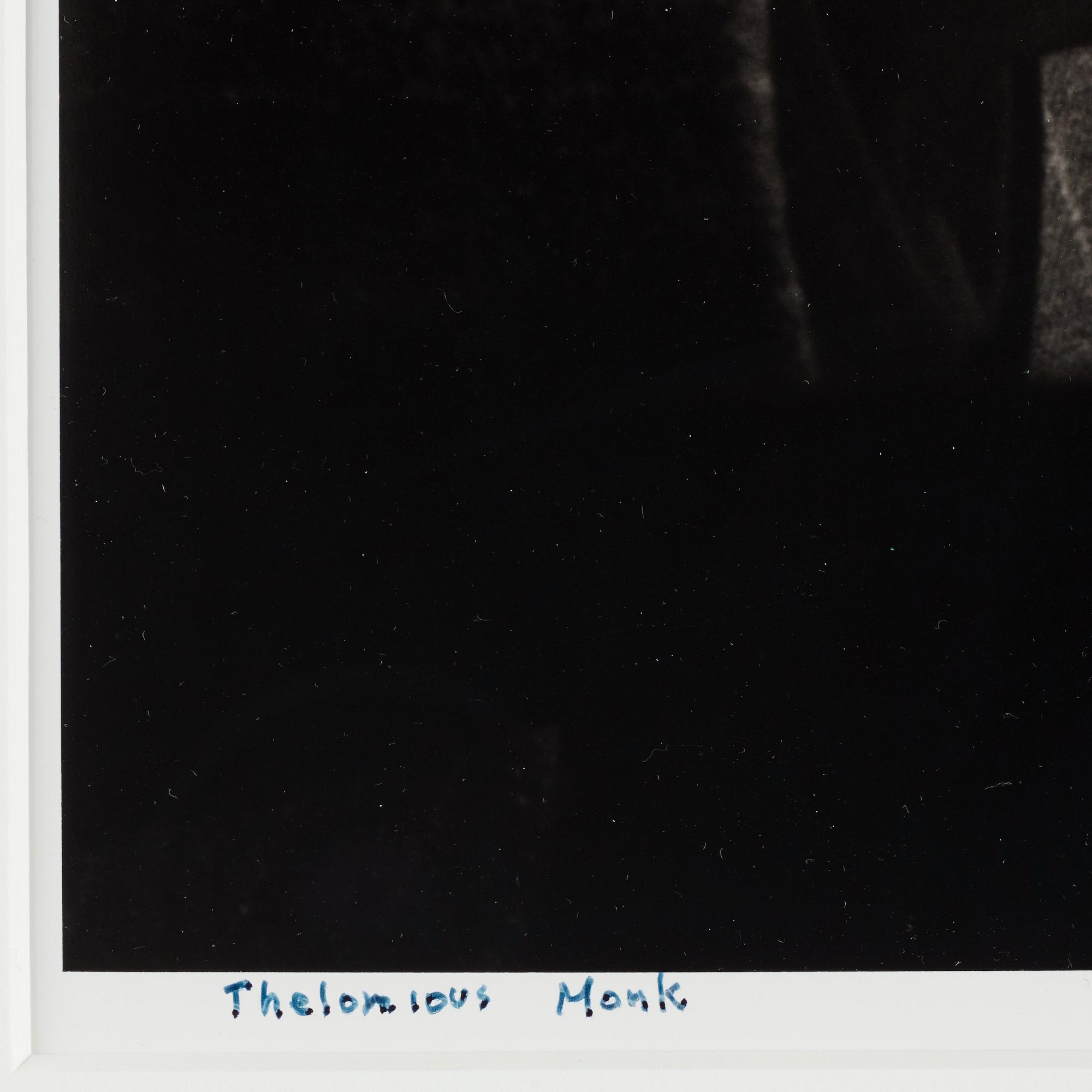 William Gottlieb, "Thelonius Monk", 1940s.