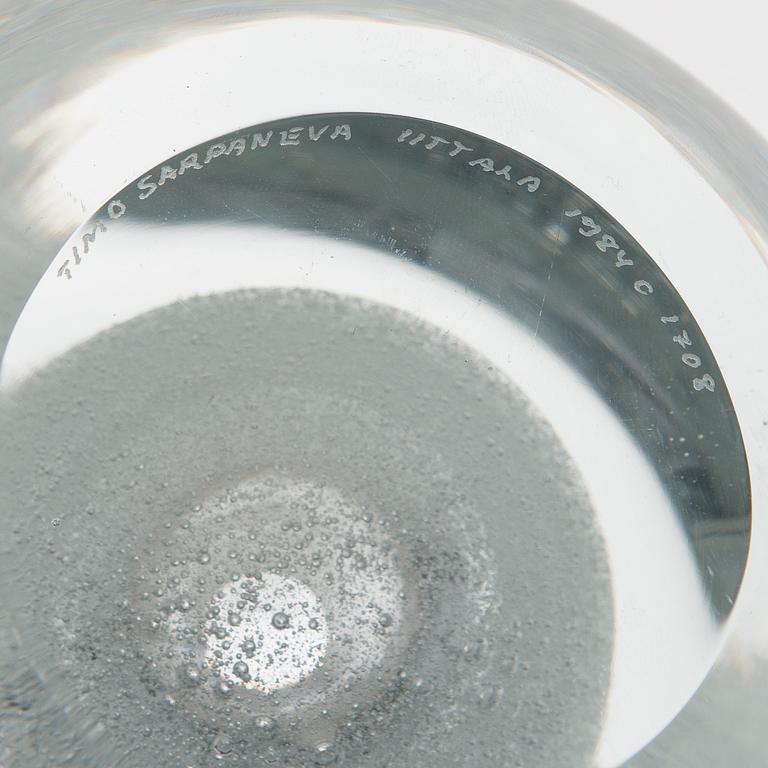 Timo Sarpaneva, Lasiveistos, "Claritas" signeerattu Timo Sarpaneva, Iittala 1984 C 1708.