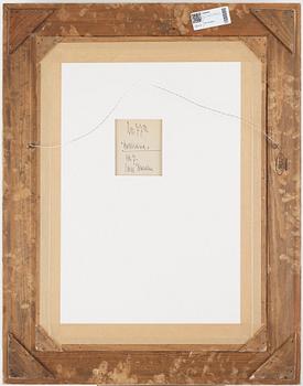 NELL WALDEN, mixxed medio on paper, signed and dated -67.