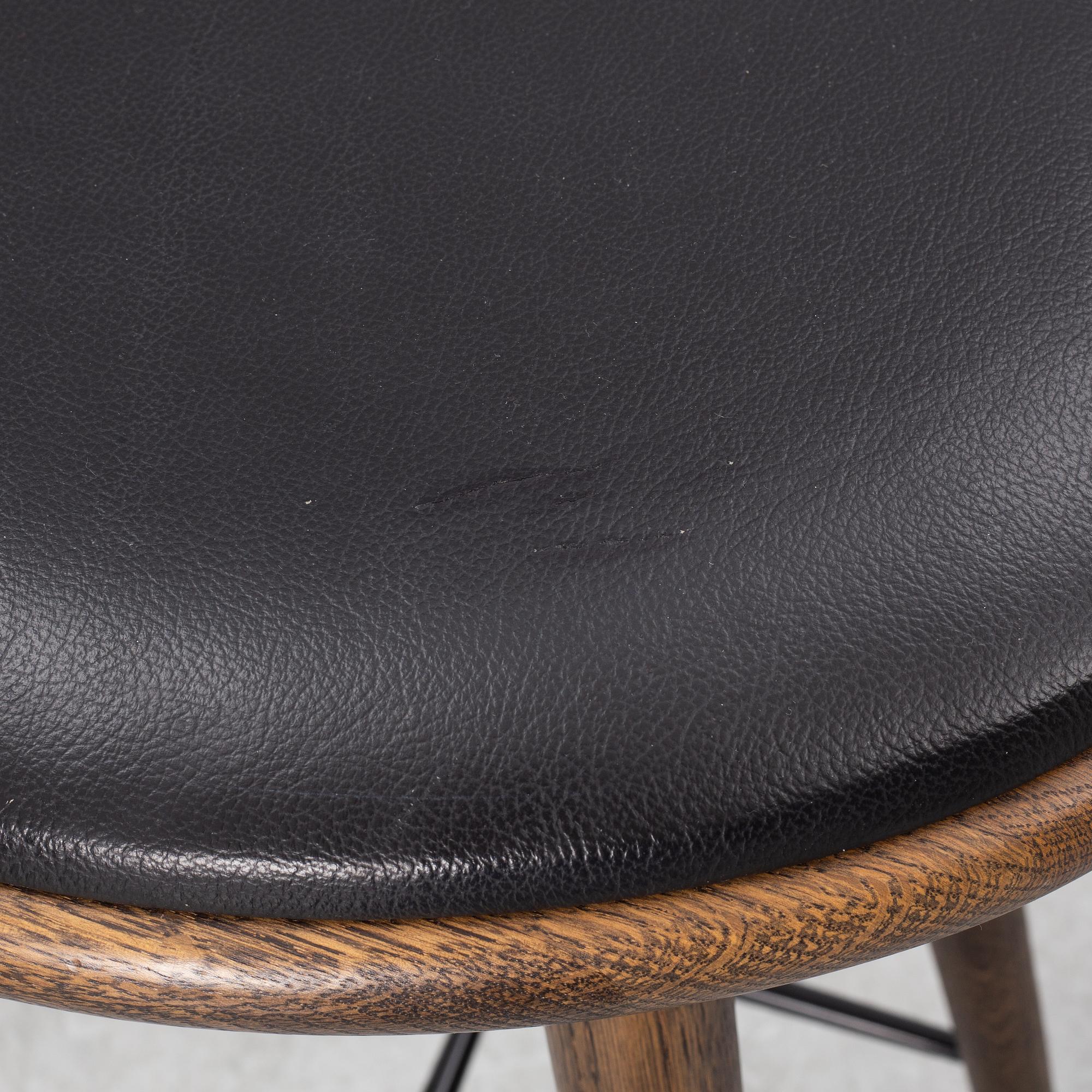 Space Copenhagen, barpallar, 4 st, "High Stool", Mater.