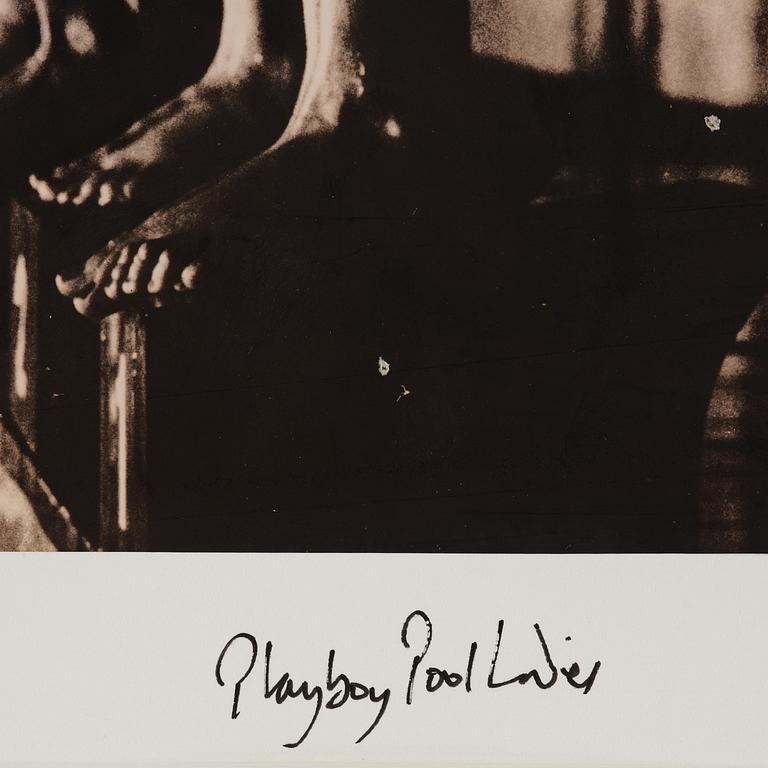 Michael Joseph, "Ready to Dive/Playboy Pool Ladies", 1980.