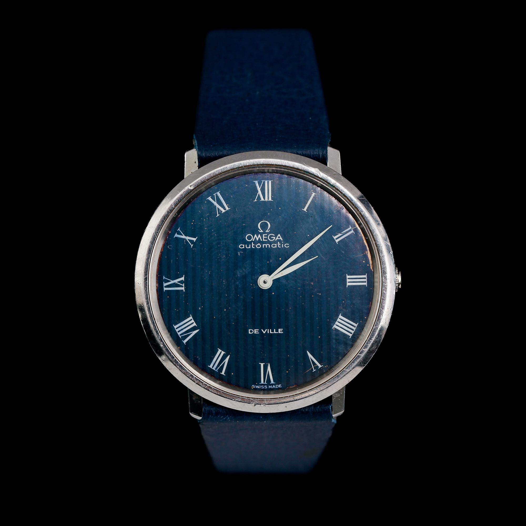 ARMBANDSUR, STÅL, Omega de Ville, automatic.