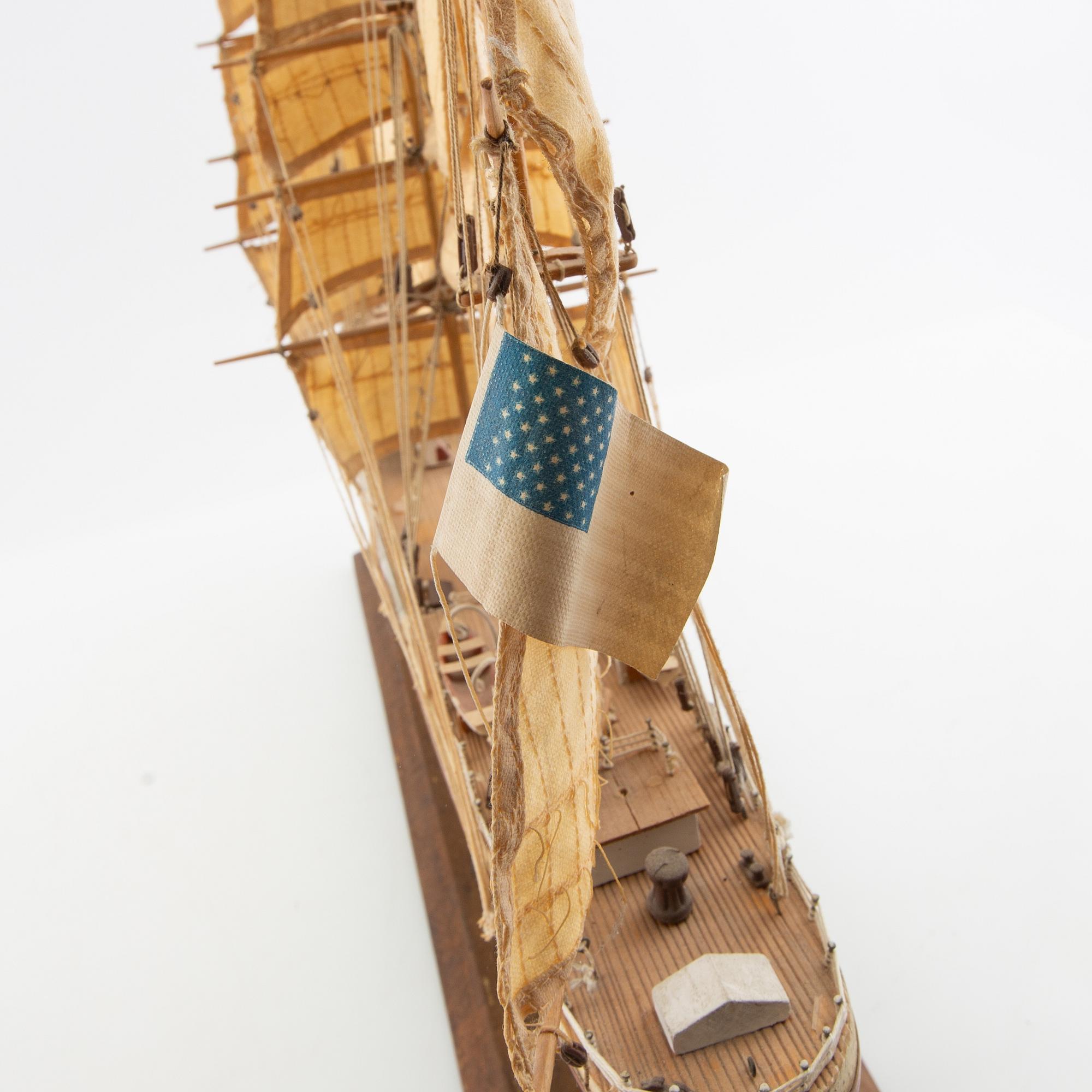 Modellbåt 1900-tal.