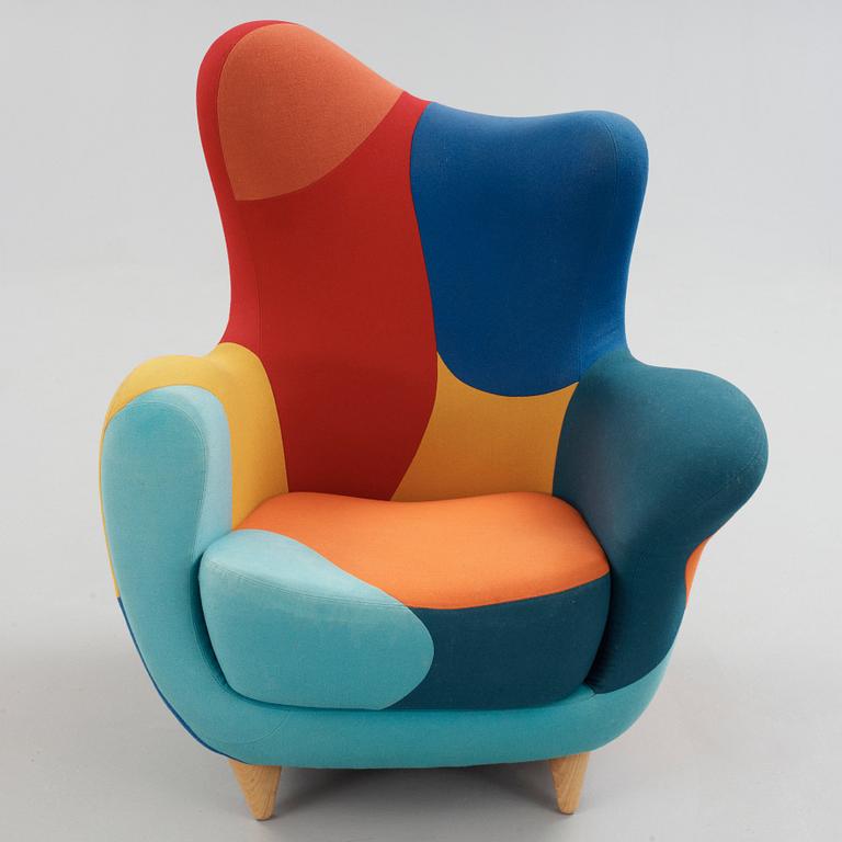 A Javier Mariscal 'Alessandra' armchair, Meubles Amorosos, Moroso, Italy post 1995.