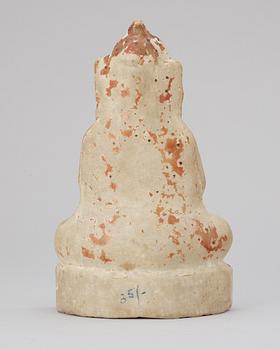 SKULPTUR, marmor/alabaster. Indien, 1800-tal.