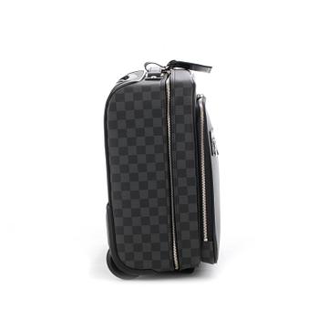 LOUIS VUITTON, a damier graphite, "Pilot Case".