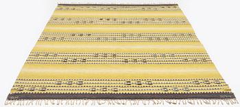 Anna Maria Hoke, a carpet, tapestry weave, c. 267 x 160 cm, signed GH AMH.