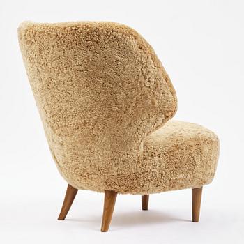 Sven Staaf, an armchair model "1765", AB Almgren & Staaf, Helsingborg, 1940s.