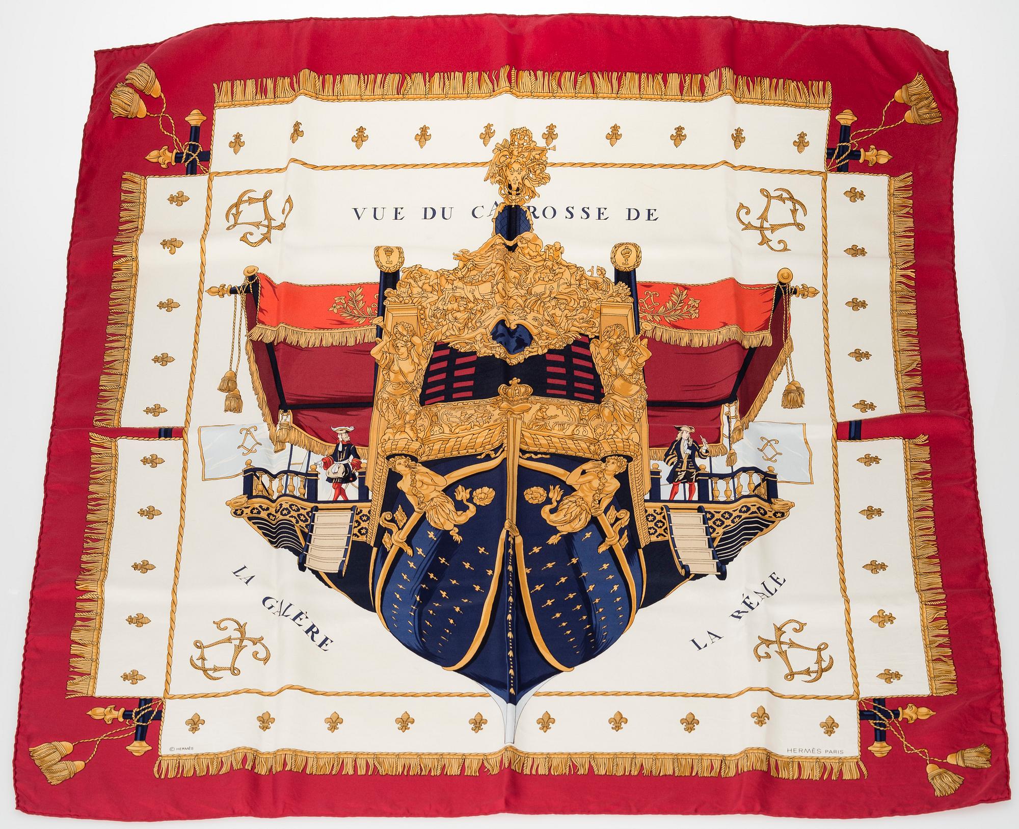 SCARF, "Vue du Carrosse de la Galère la Réale", Hermès.