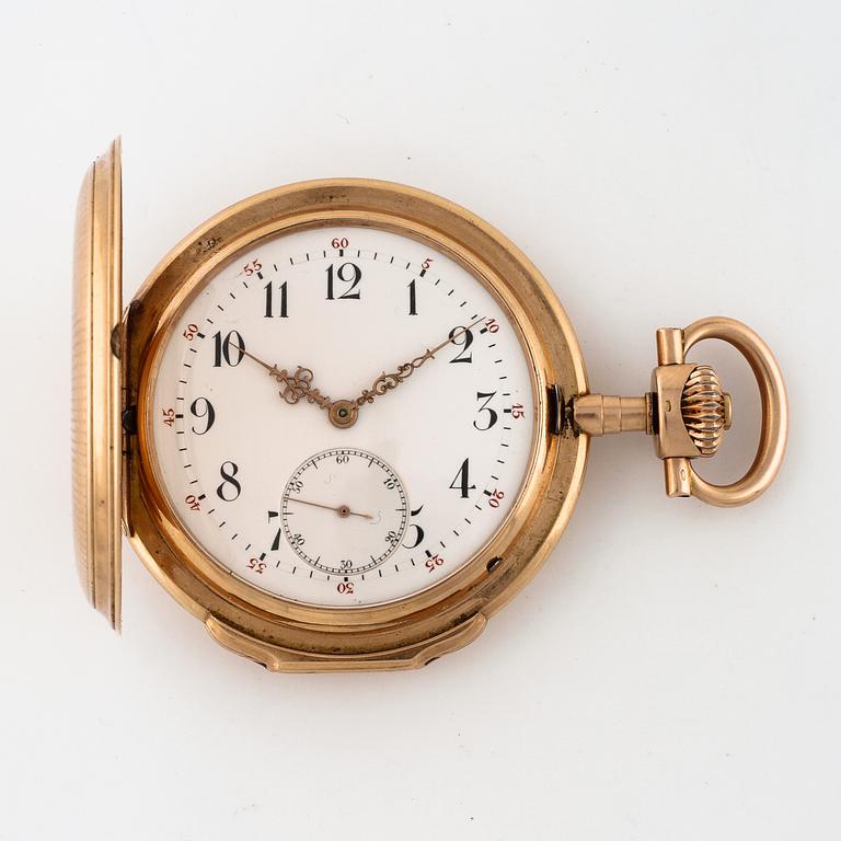 IWC, pocket watch, savonette, 56 mm.