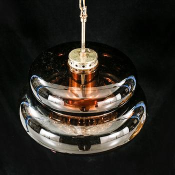A ceiling lamp "Bubblan" by Carl Fagerlund, Orrefors.