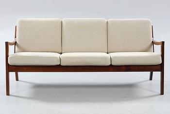 A sofa by Ole Wanscher for France & Son, third quarter of the 20th century.