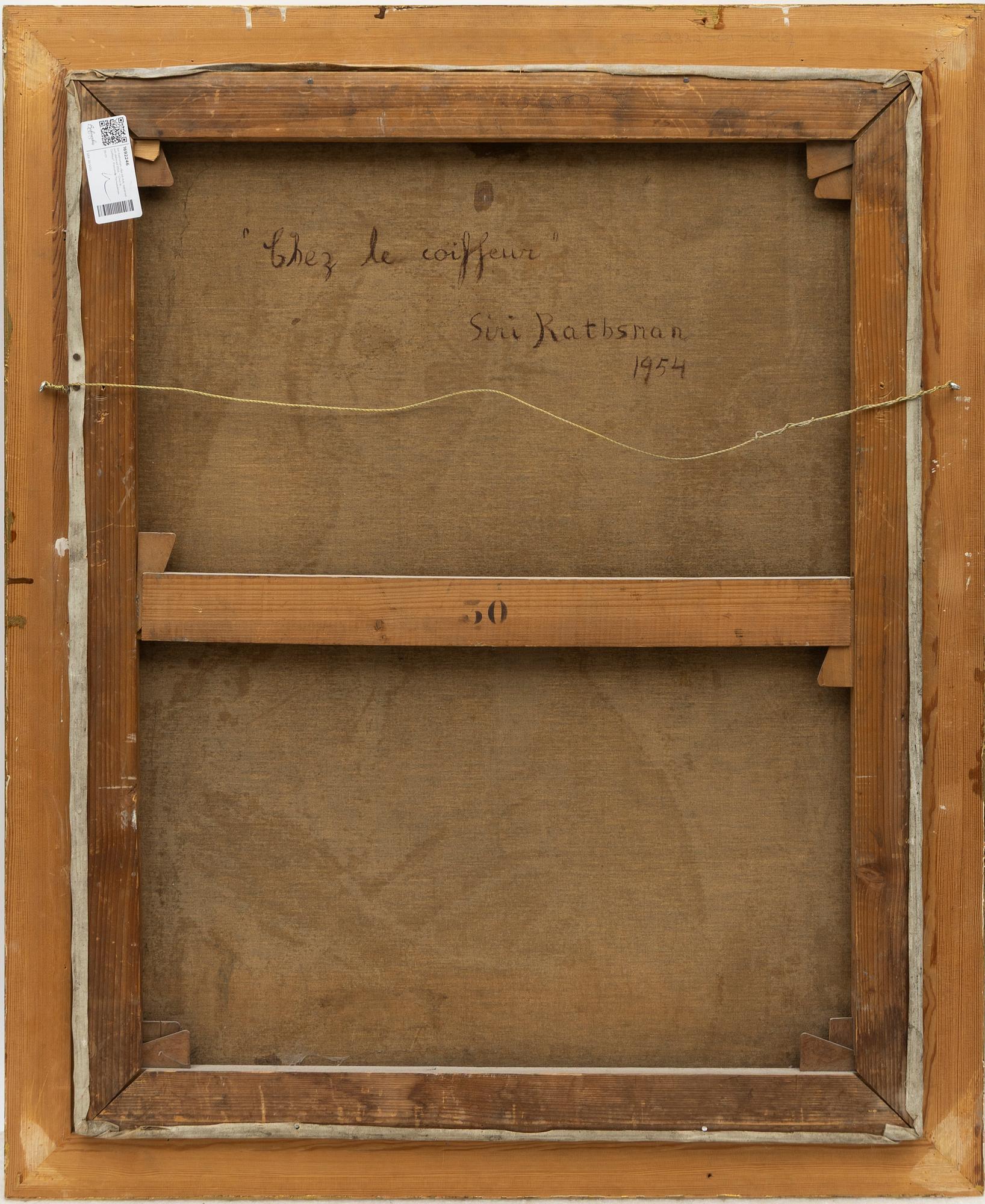 Siri Rathsman, "Chez le coiffeur".