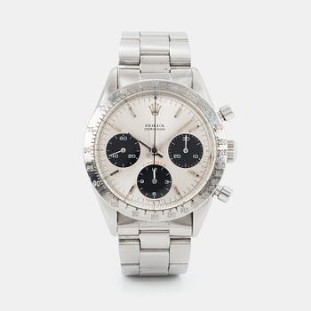 37. Rolex, Cosmograph, Daytona, chronograph, "Cherry Red", "Units per hour 300".