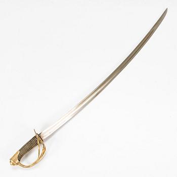 A French cavalry sabre model 1822.