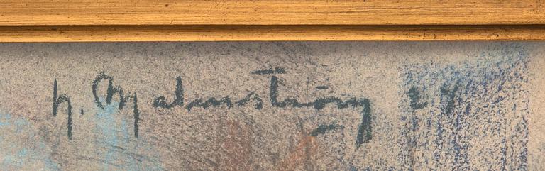 Henning Malmström, Flower still life, 1924.