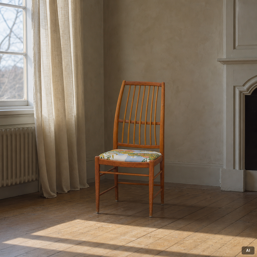 David Rosén, chairs, 4 pcs, "Napoli", second half of the 20th century.