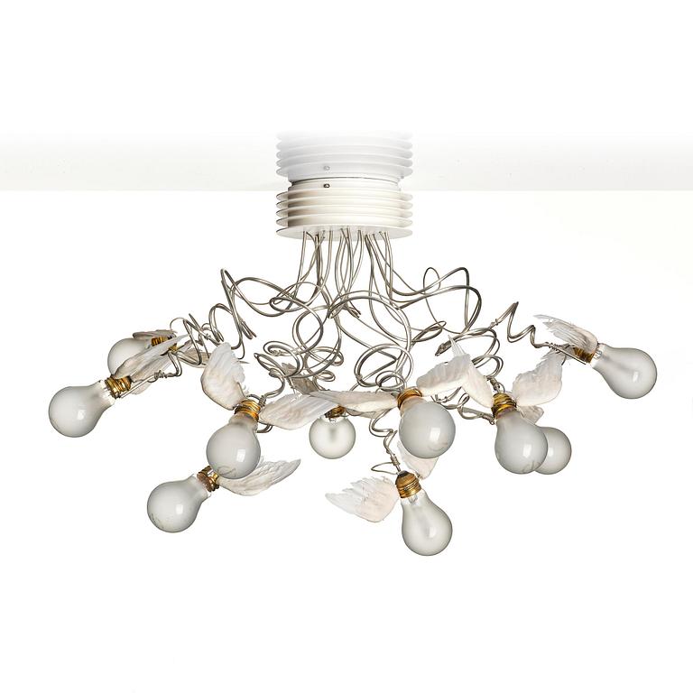 Ingo Maurer, a "Birdie's Nest" ceiling lamp, Ingo Maurer, Germany, post 2005.