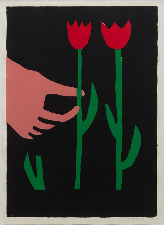 Olle Halvars, “Last Flower I”.