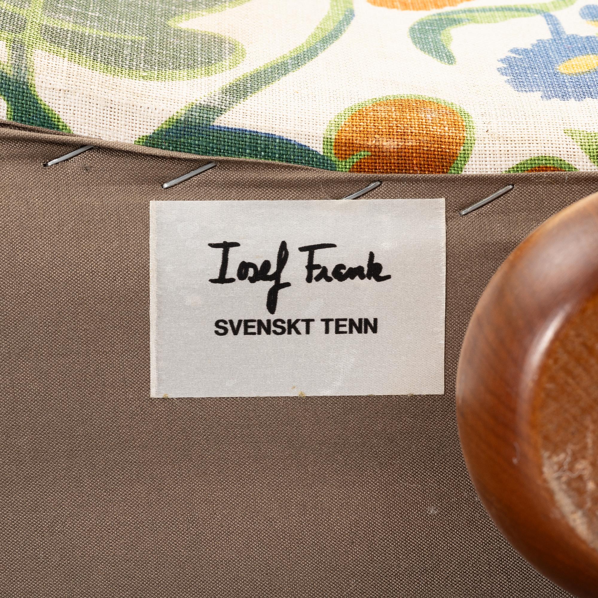 Josef Frank, a model 968 sofa, Svenskt Tenn.